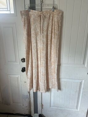 NWT Torrid Wide Leg Washable Gauze High Rise Pants - Animal Swirl 2 Short